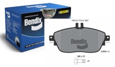 BENDIX Bremsbeläge Vorne für INFINITI Q30 QX30