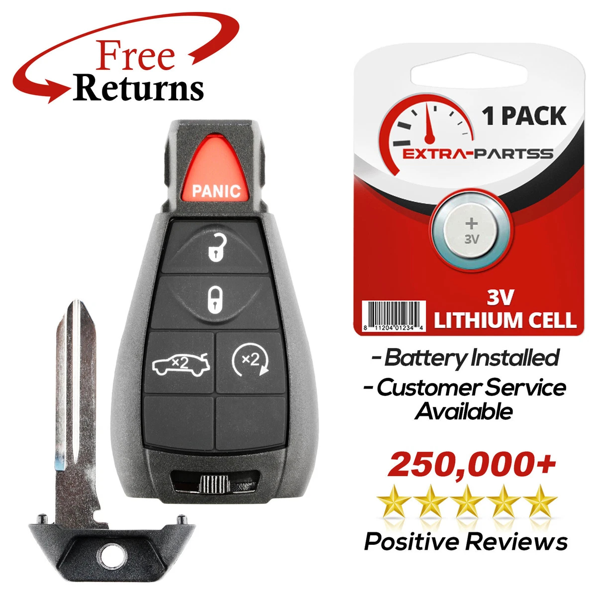 For 2013 2014 2015 2016 Dodge Dart Keyless Entry Remote Start Car