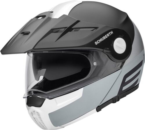 Schuberth E1 Cut Grey Flip up Motorcycle / Motorbike helmet Size - S - Picture 1 of 2