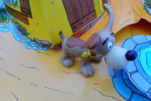 Schtroumpf Schleich: 20405 le Chien WELPI Marron (Smurf Puffi