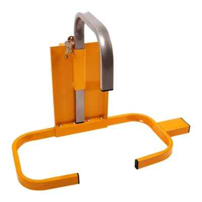 Amtech J0510 Heavy Duty Wheel Clamp Light Alloy Steel 2 Keys 225mm Tyre Width