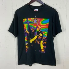 U2 Zoo TV 90s basic black Retro style classic style T shirt Reprint tee NH15597