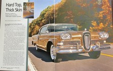 1958 Edsel Citation 8 Pg Article Pacer