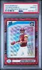 2024 PANINI DONRUSS OPTIC PREVIEW-RED WAVE #389 JAYDEN DANIELS PSA 10