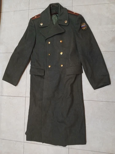 Soviet officer's military greatcoat