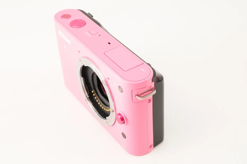 [MINT ] Nikon 1 J1 Pink Digital Mirrorless Camera + 30-110mm VR Lens FROM JAPAN - Image 4 of 4