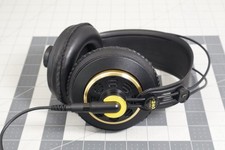 AKG K240 Studio Semi-Open Over-Ear Headphones Black Wired Tested Working