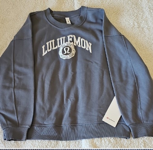 Lululemon Perfectly Sized Crew Graphic Sweatshirt, Size Large