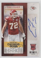 2013 Panini Contenders Eric Fisher #138 Auto n1u
