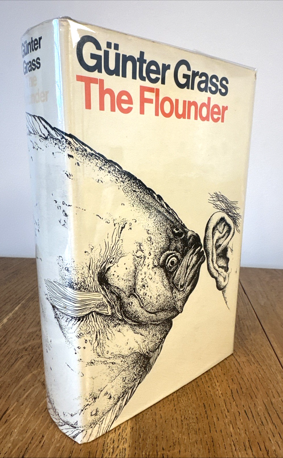 The Flounder by Gunter Grass 1978 UK 1st/1st HB Secker & Warburg - Vintage VGC