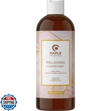Luxurious Lavender Bubble Bath for Women - Sulfate Free Lavender Vanilla Bath