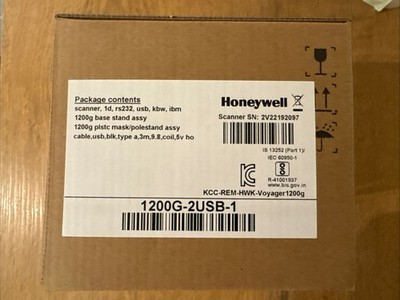 Honeywell 1200G-2USB-1 Voyager Barcodescanner 1D USB NEU OVP