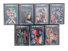 LOT of 7 Yu Yu Hakusho Ghost Files Anime DVD Series Set Uncut Edited Show