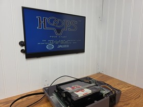 Cartucho de Videojuego Nintendo NES Hoops NES Reacondicionado y Probado &iexcl;Env&iacute;o R&aacute;pido!