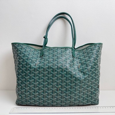 Goyard グリーン ショルダーバッグ 保存袋付き(輸入品)中古 Goyard Pre-Owned Authentic Shoulder Bag Green Coated Canvas | eBay