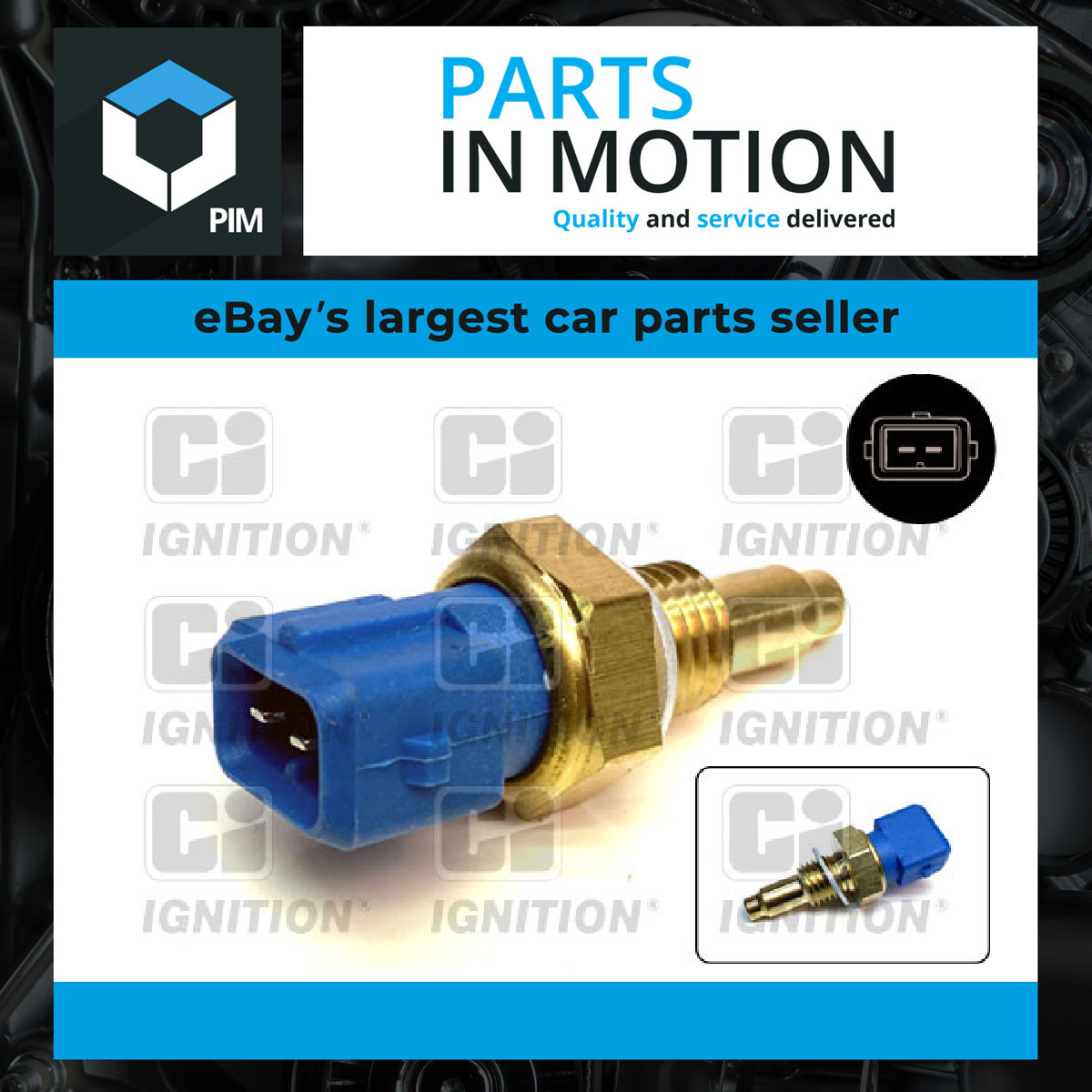 Coolant Temperature Sensor XEMS69 CI Sender Transmitter 60806379 60813751 New