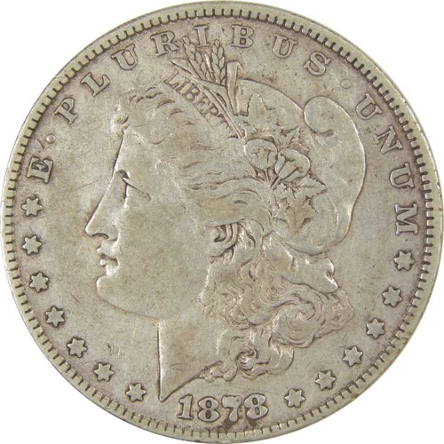 1878 7TF Rev 78 Morgan Dollar VF Very Fine Silver $1 Coin SKU:I24253