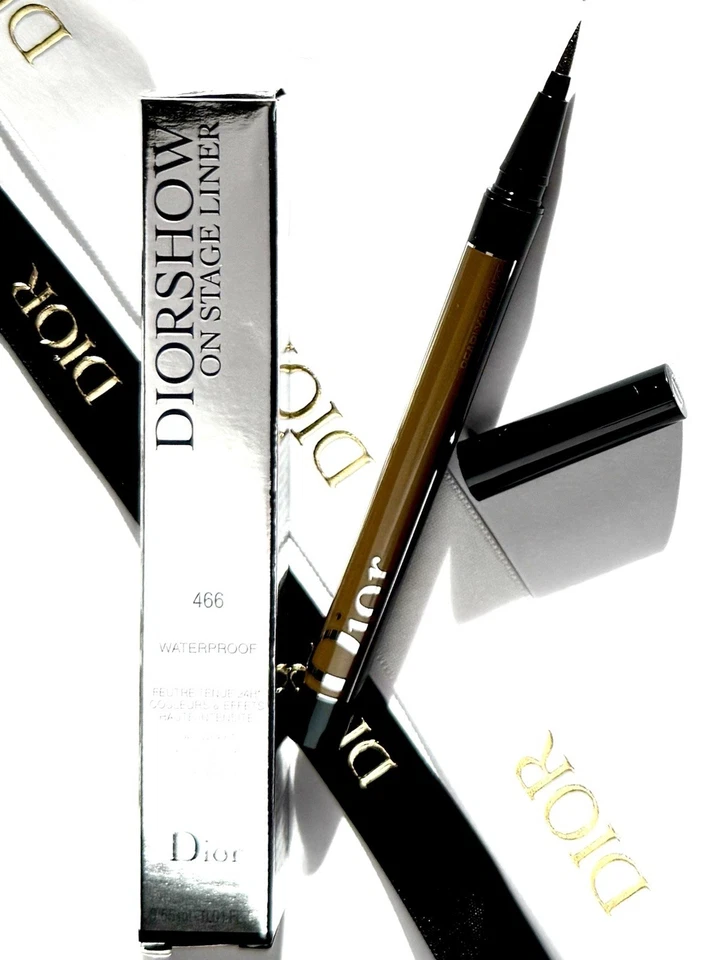 Dior Diorshow On Stage Liner Waterproof Liquid EyeLiner 466 Pearly Bronze - Image 2 of 3