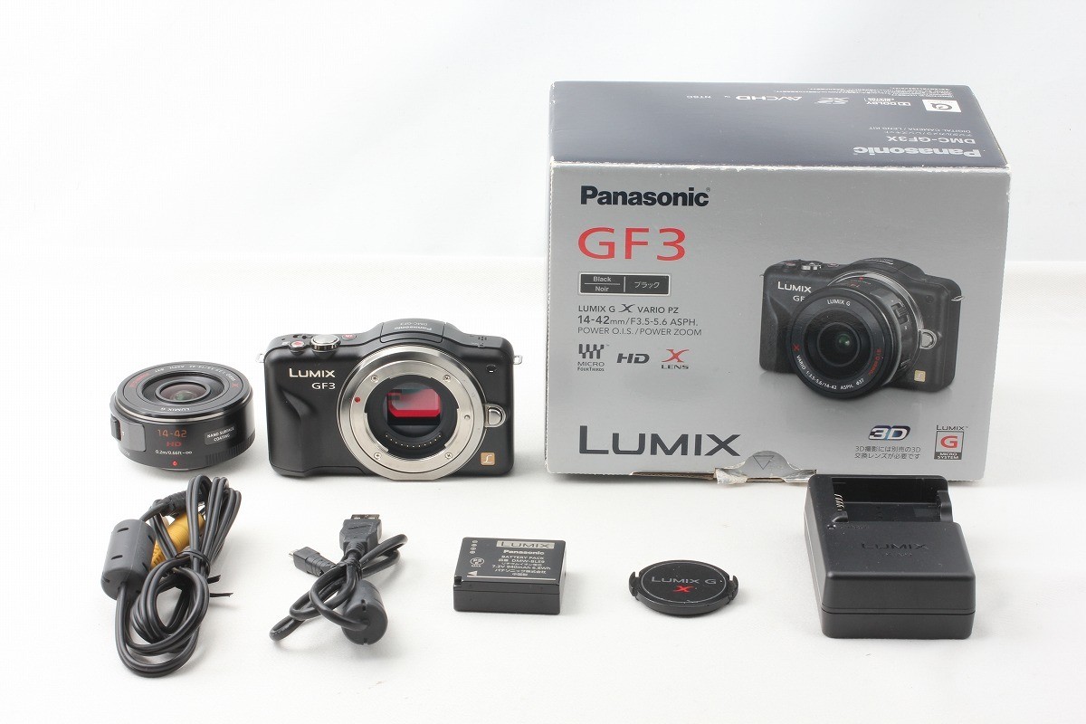 Panasonic LUMIX DMC-GF3X ピンク 14-42mm レンズ 【公式通販】