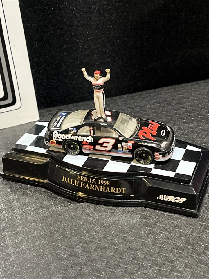 NASCAR / Dale Earnhardt #3 Diecast coche de carreras 1998 y conjunto de fotos solamente Foto 3 de 4