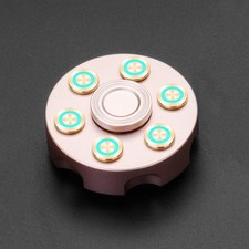Revolver Clip Luminous Fidget Spinner EDC Metal Hand Spinner Adult Fidget Toys