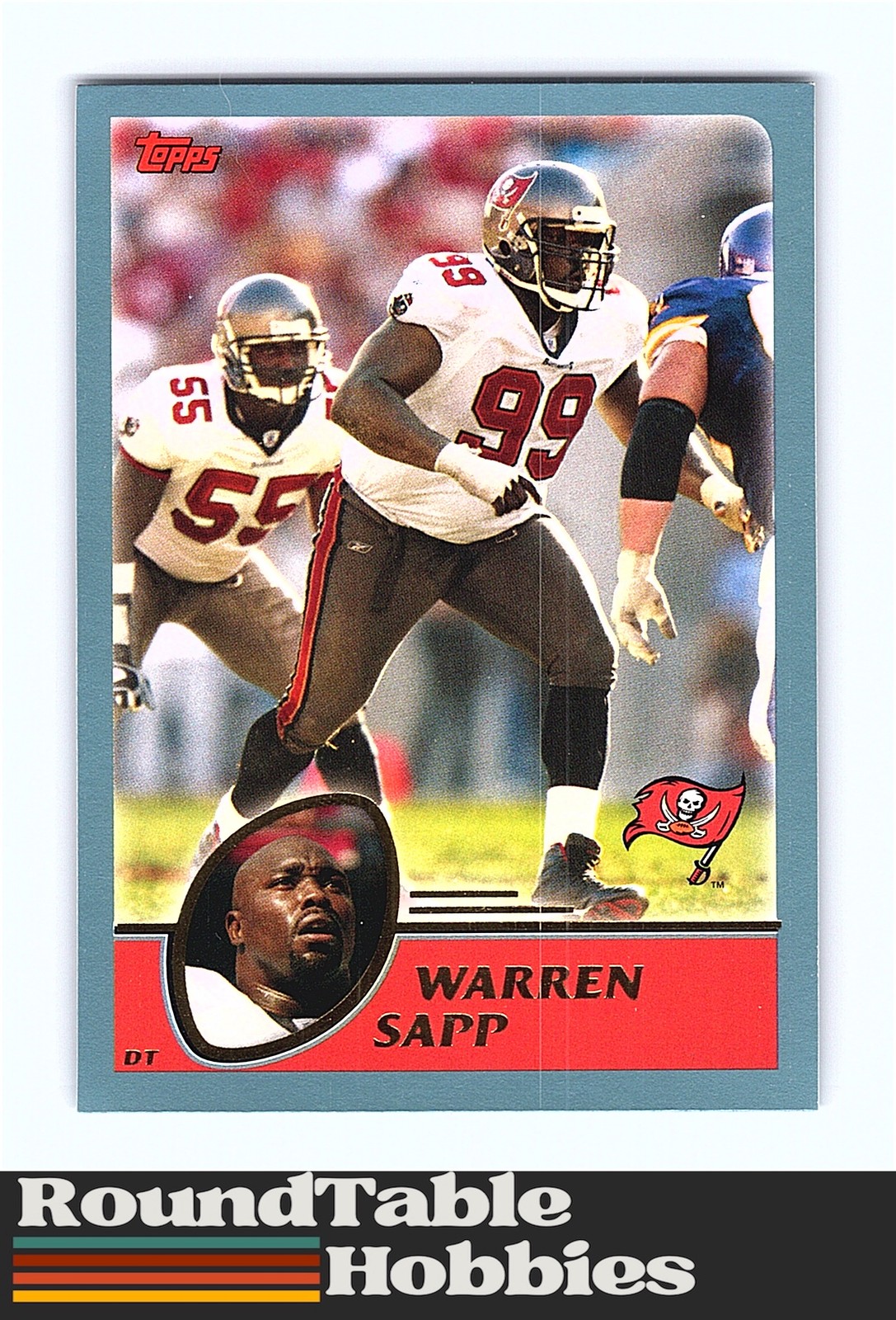 70 Warren Sapp 2003 Topps Tampa Bay Buccaneers