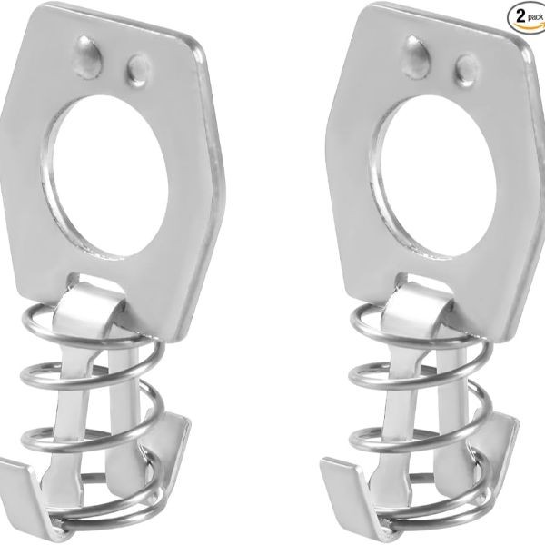 2 PCS Water Heater Latch Twist Cam Lock, Stainless Steel Door Cover Latch Assemb