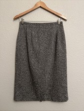 Vintage Ann Taylor Pencil Skirt Modern Quiet Luxury Classic Career Lined Slit 10