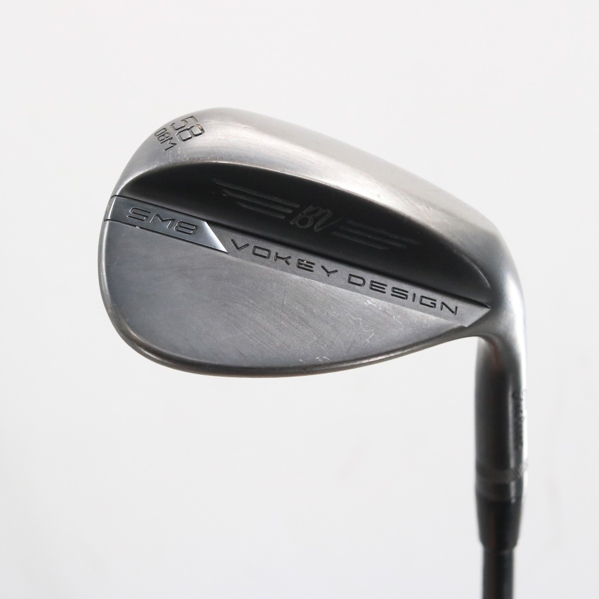 Titleist Vokey SM8 Jet Black Lob Wedge 58 Degrees 58.08M Black Titleist Vokey SM8 Jet Black Lob Wedge 58 Degrees 58.08M Black