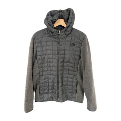 The North Face Gr. L Large Gordon Lyons Thermoball Jacke mit Kapuze grau Puffer C7