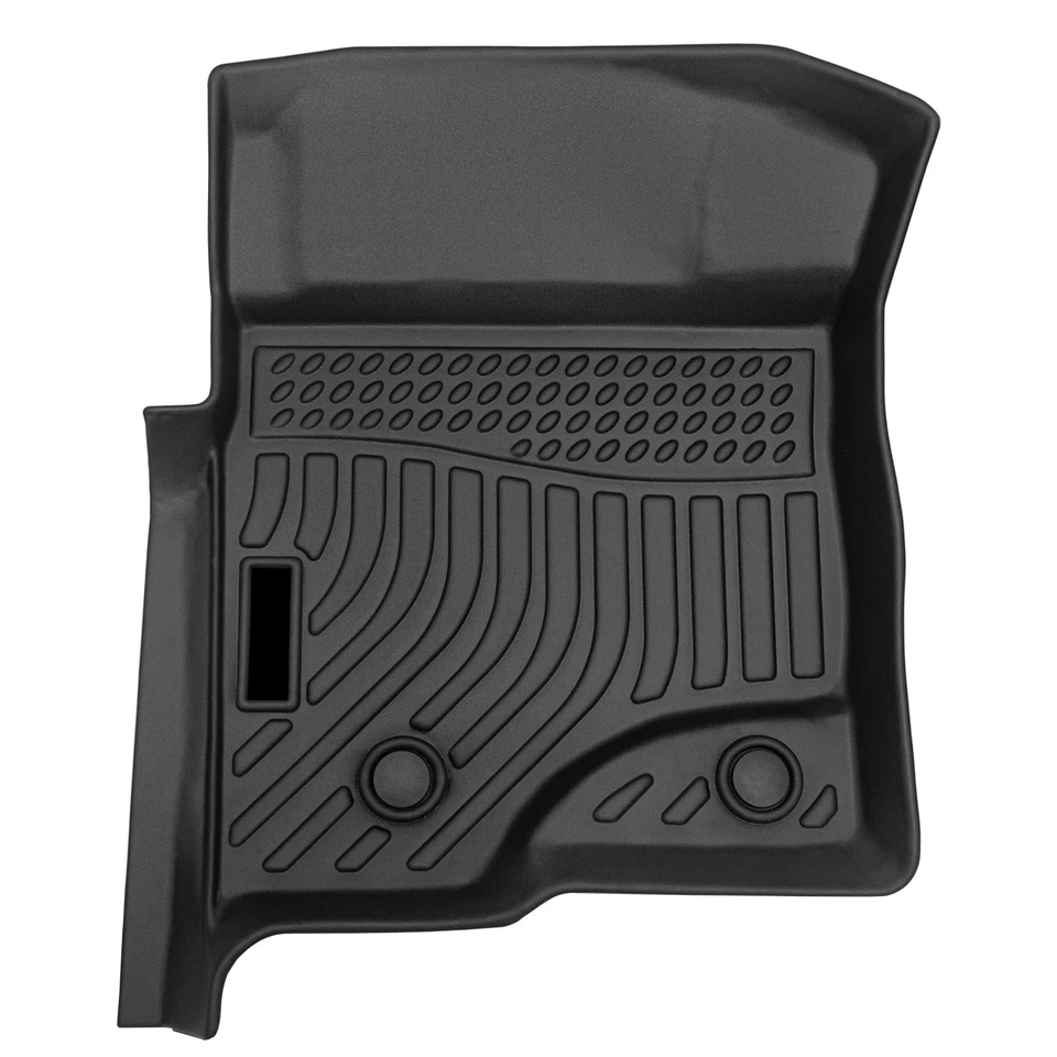 Floor Mats 2 Rows Liner For 2009-2014 Ford F-150 Super Crew Cab All Weather - Image 4 of 4