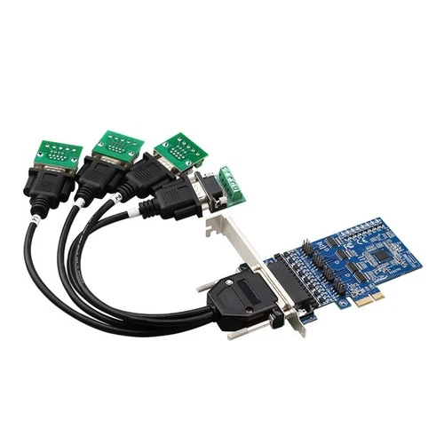 1 Stück PCI-E zu -422 -485 Multi-Serial-Karte Industrieschutz PC+Metall V5Q2