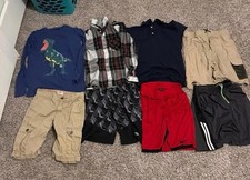 Boys Huge Bundle Lot of Outfits 8 items - Large
