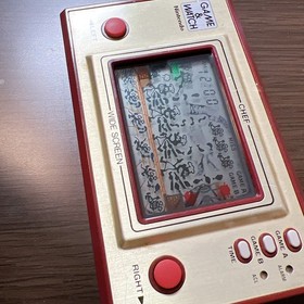 NINTENDO GAME AND & WATCH Chef Wide Screen 1981 Direct From Japan Very Rare