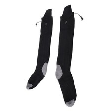 Beheizbare Socken Schwarz Waschbar Wiederaufl...