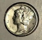 1941S Mercury Dime 10c Fine COIN