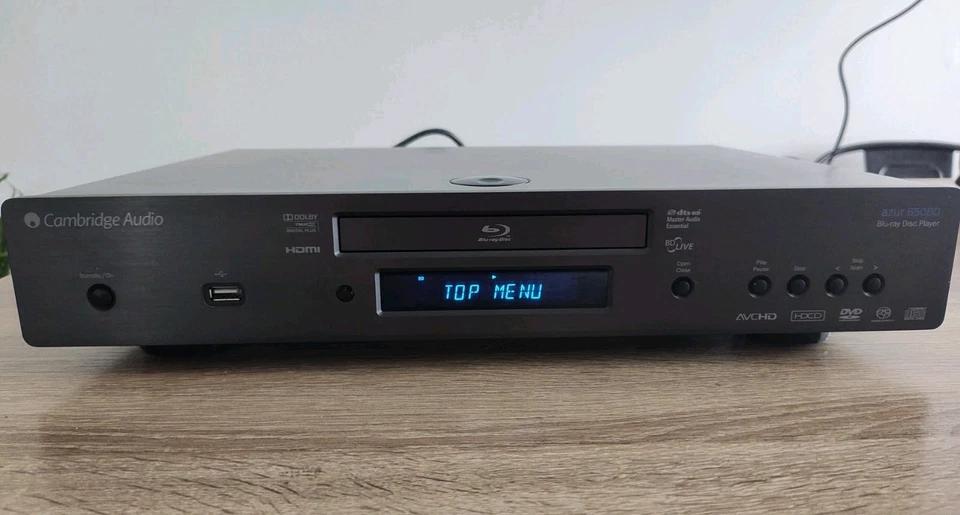 Cambridge Audio Azur 650BD Universal Blu-ray DVD CD Player, No Remote  - image 2 of 4