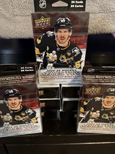 2024-25 Upper Deck Series 2 Hockey Sealed Hanger  Boxes (9) - Celebrini RC ?