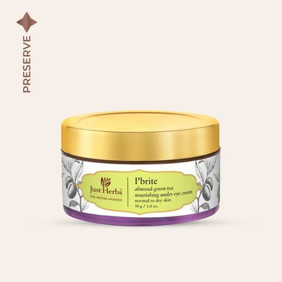 I brite Almond-Green Tea Nourishing Under Eye Cream Lighten Dark Circles