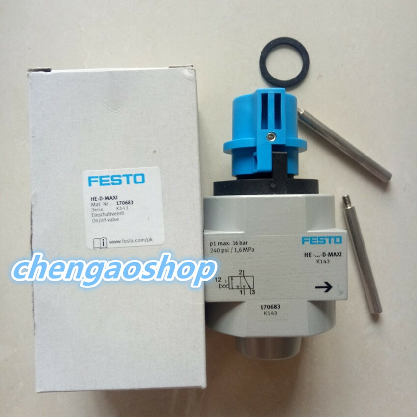 1PC NEW FESTO Start valve HE-D-MAXI 170683 #W6633 WX | eBay