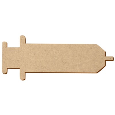 MDF Spritze - Deko Basteln 5-50cm