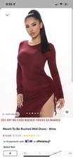 fashion nova dress