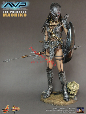 HOTTOYS MMS074 Predator 1/6 AVP Angel She Predator Machiko Action