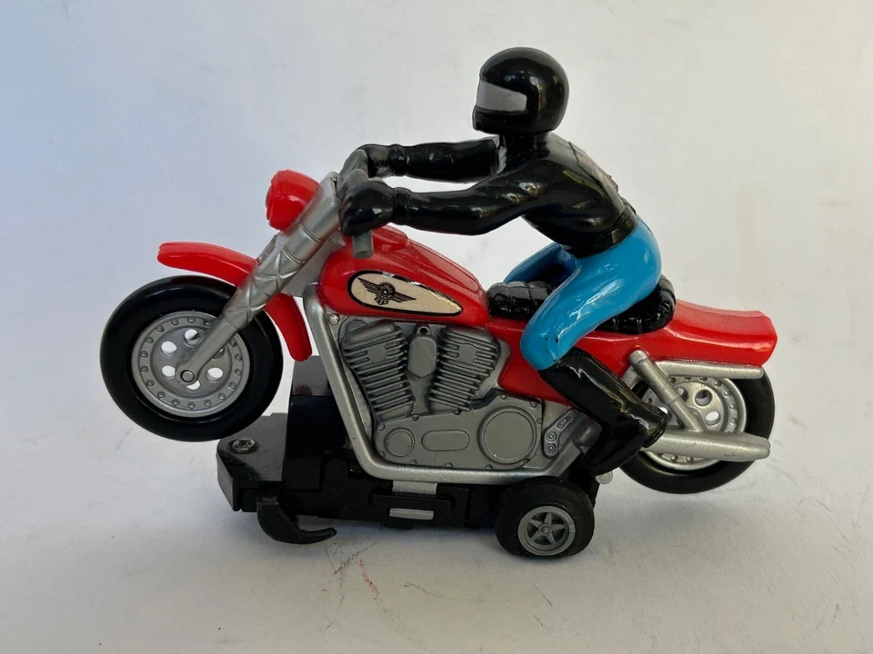 Harley Davidson Motocicleta (Rojo) Escala 1/32 Slot Car Nuevo en Caja Foto 3 de 4
