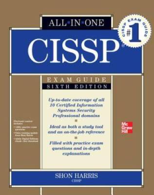 CISSP All-in-One Exam Guide, 6th Edition - Hardcover By Harris, Shon - VERY GOOD