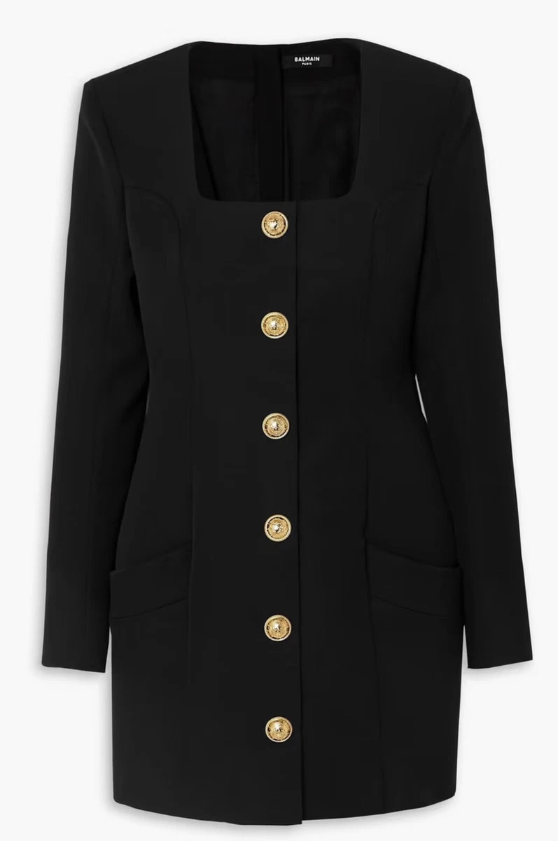 Balmain shop black coat