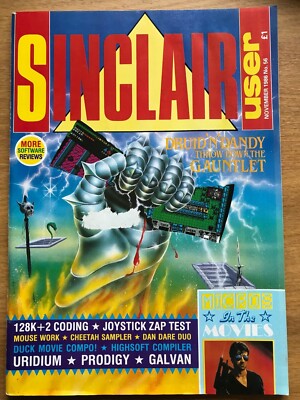 Sinclair User ZX Spectrum Magazine No 56 November 1986