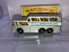 Matchbox LESNEY Greyhound COACH No. 66 & ORIGINAL BOX NICE