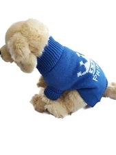 Polka Dot Lady Bug Dog Sweater Puppy Coat Soft Thick Warm Cute Pink Red