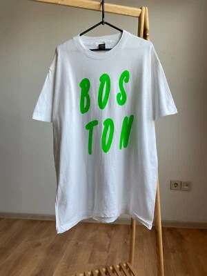 T-shirt Boston Vintage 90's Single Stitch Made in USA taille XL - Photo 1/4